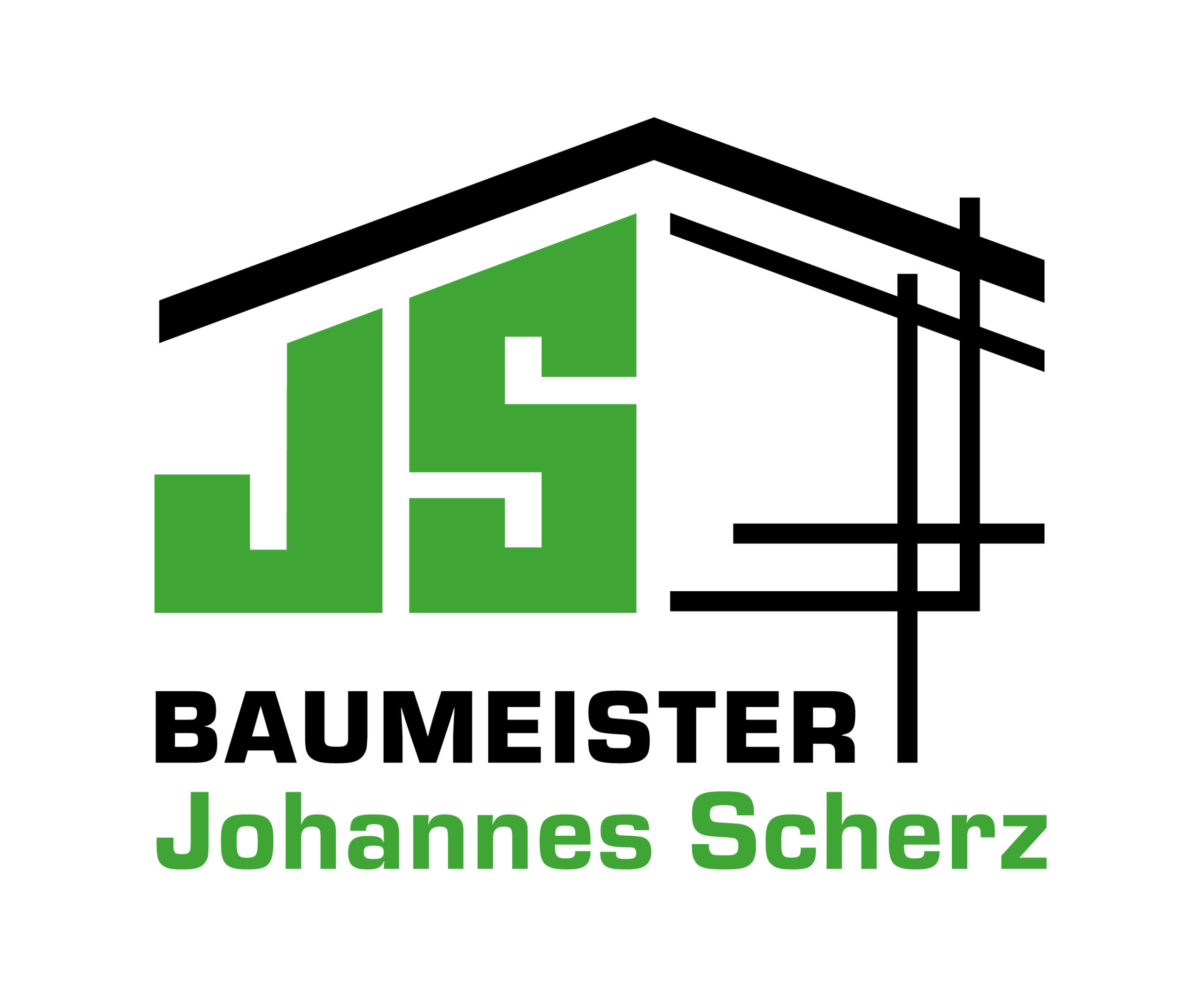 Logo, Baumeister Johannes Scherz